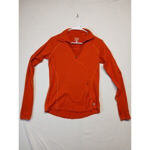 Mountain‎ hardware company quarter zip base layer small womens hiking outdoors